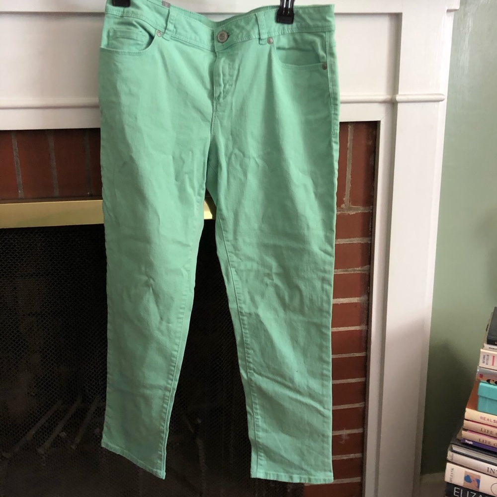 Lauren Conrad green pants